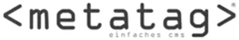 metatag einfaches cms Logo (DPMA, 02/20/2012)