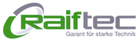 Raiftec Garant für starke Technik Logo (DPMA, 30.05.2012)