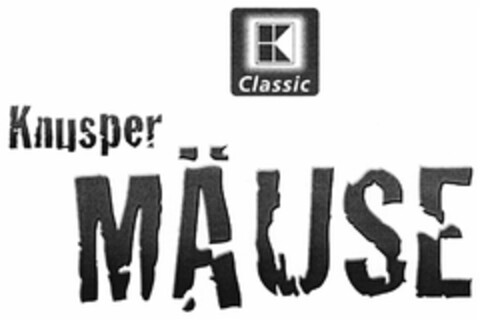 K Classic Knusper MÄUSE Logo (DPMA, 12/20/2012)