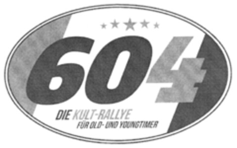 604 DIE KULT-RALLYE FÜR OLD- UND YOUNGTIMER Logo (DPMA, 04.11.2013)