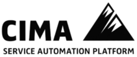 CIMA SERVICE AUTOMATION PLATFORM Logo (DPMA, 07.06.2018)