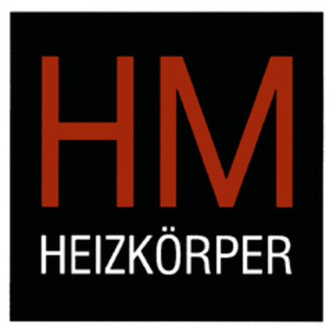 HM HEIZKÖRPER Logo (DPMA, 07.10.2019)