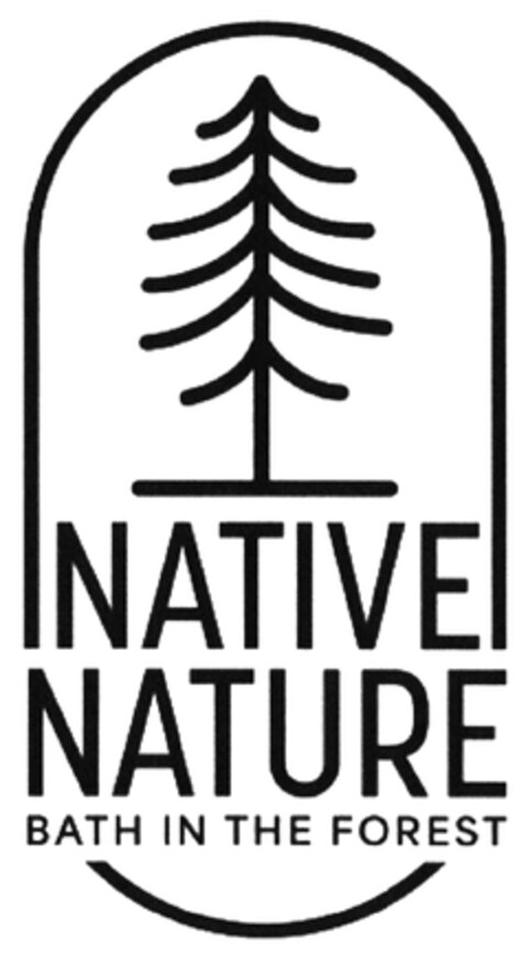 NATIVE NATURE BATH IN THE FOREST Logo (DPMA, 04.10.2023)