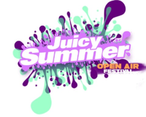 Juicy Summer OPEN AIR FESTIVAL Logo (DPMA, 07/20/2023)