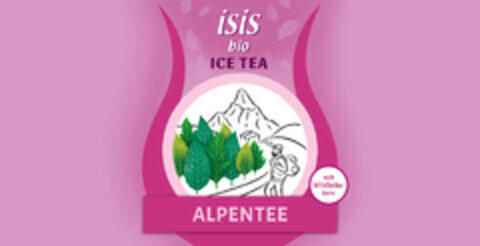 isis bio ICE TEA ALPENTEE mit Wildkräutern Logo (DPMA, 06/28/2024)