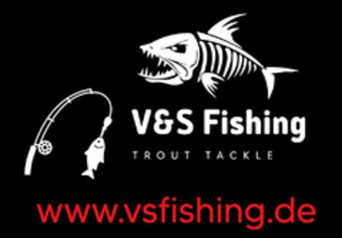 V&S Fishing TROUT TACKLE www.vsfishing.de Logo (DPMA, 20.01.2025)