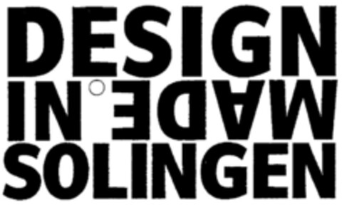 DESIGN MADE IN SOLINGEN Logo (DPMA, 11.07.2002)