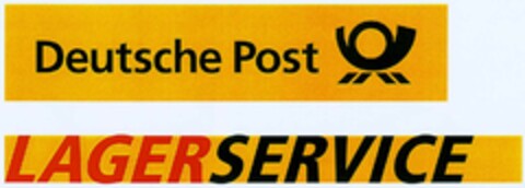 Deutsche Post LAGERSERVICE Logo (DPMA, 05.12.2002)