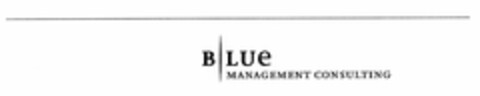 BLUe MANAGEMENT CONSULTING Logo (DPMA, 22.05.2003)