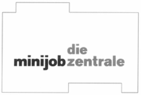 die minijob zentrale Logo (DPMA, 14.11.2003)