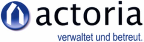 actoria verwaltet und betreut. Logo (DPMA, 13.09.2004)