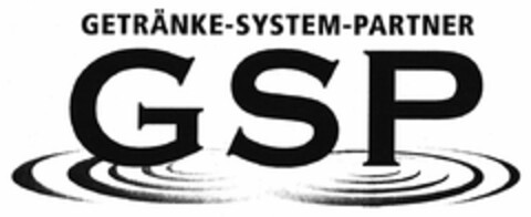 GETRÄNKE-SYSTEM-PARTNER GSP Logo (DPMA, 24.02.2006)