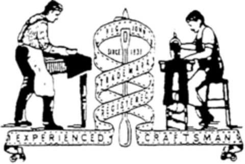 EXPERIENCED CRAFTSMAN Logo (DPMA, 12.07.1995)