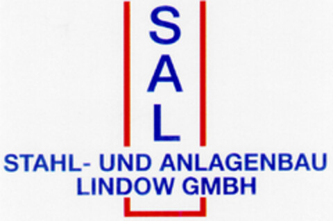 SAL  STAHL- UND ANLAGENBAU LINDOW GMBH Logo (DPMA, 10/18/1995)