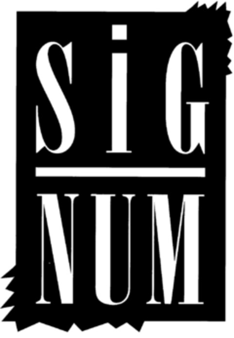 SiGNUM Logo (DPMA, 10/28/1996)