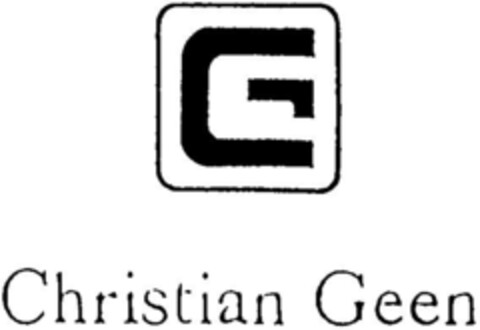 G Christian Geen Logo (DPMA, 10.12.1996)