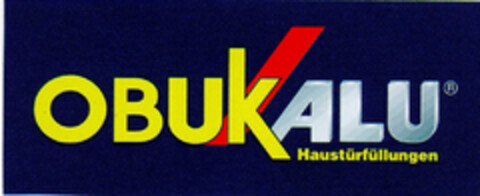 OBUK ALU Haustürfüllungen Logo (DPMA, 10/01/1997)