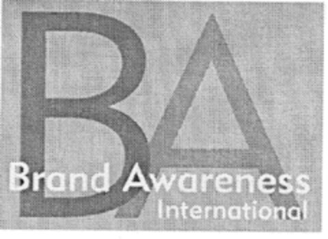 BA Brand Awareness International Logo (DPMA, 07/28/1998)