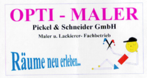 OPTI - MALER Logo (DPMA, 10/05/1998)