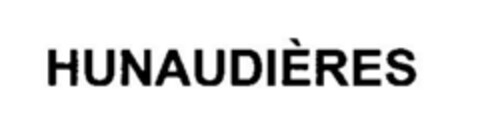 HUNAUDIERES Logo (DPMA, 05.03.1999)