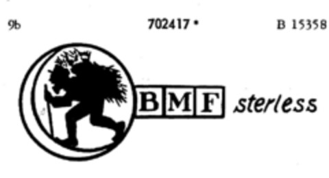 BMF sterless Logo (DPMA, 02/14/1957)