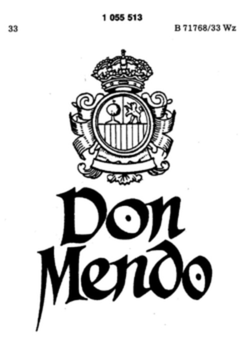 Don Mendo Logo (DPMA, 25.01.1983)