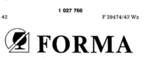 FORMA Logo (DPMA, 23.11.1979)