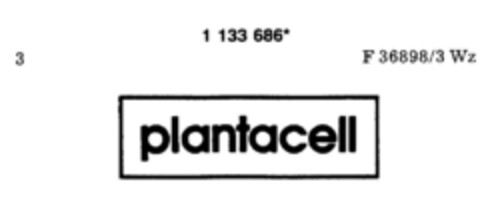 plantacell Logo (DPMA, 11.11.1988)