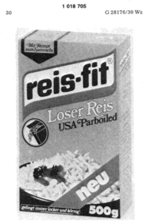 reis-fit Loser Reis USA Parboiled Logo (DPMA, 14.08.1980)