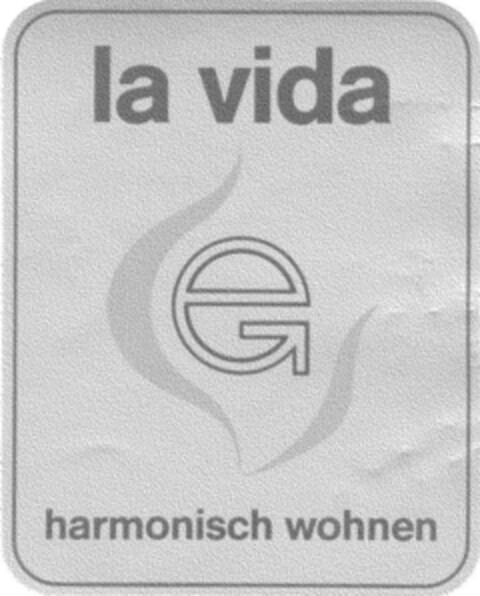 la vida harmonisch wohnen Logo (DPMA, 09/07/1984)