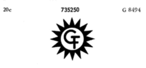 GF Logo (DPMA, 17.01.1959)