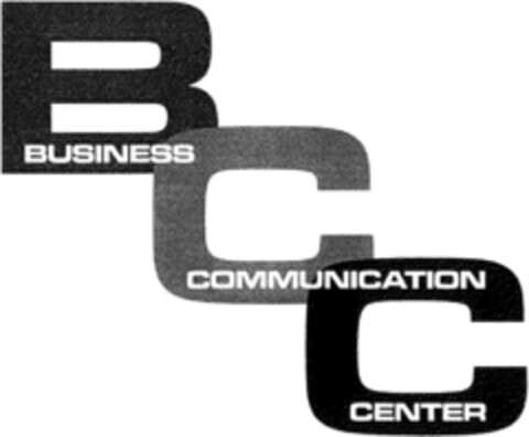 BCC BUSINESS COMMUNICATION CENTER Logo (DPMA, 10/19/1994)