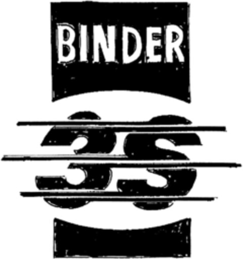 BINDER 3S Logo (DPMA, 28.06.1992)