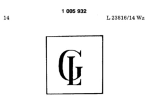 GL Logo (DPMA, 29.11.1979)