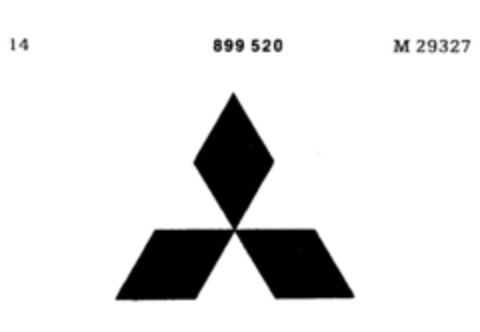 899520 Logo (DPMA, 16.04.1968)