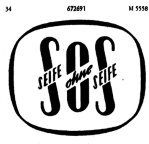 SOS  SEIFE ohe SEIFE Logo (DPMA, 12/01/1952)