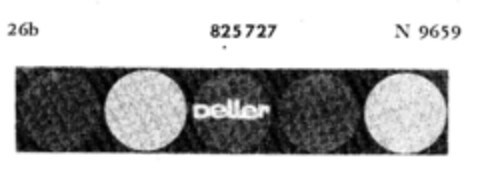 Deller Logo (DPMA, 11/09/1965)