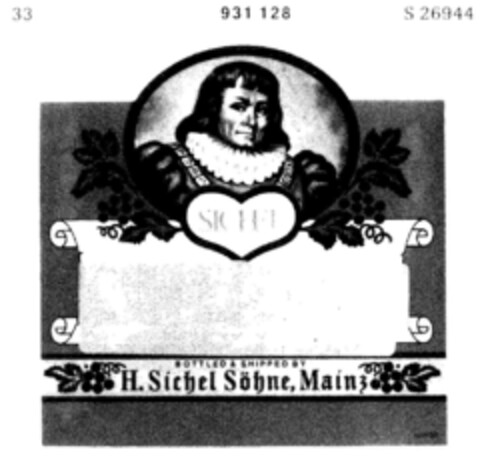 SICHEL Logo (DPMA, 24.07.1973)