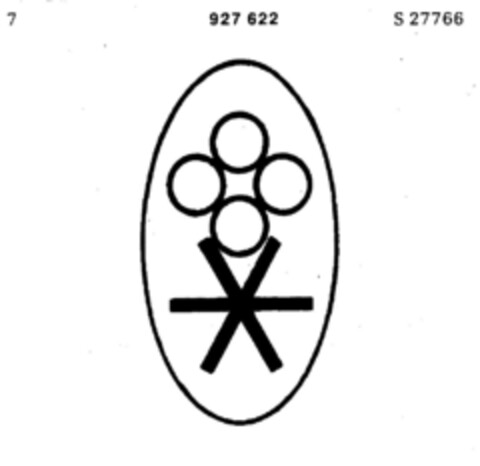 927622 Logo (DPMA, 10.04.1974)