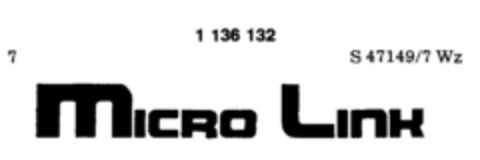 MICRO LINK Logo (DPMA, 18.08.1988)