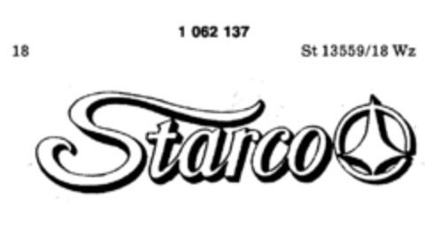 Starco Logo (DPMA, 07/13/1983)