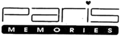 PARIS MEMORIES Logo (DPMA, 18.05.1993)