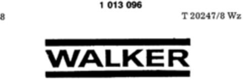 WALKER Logo (DPMA, 02.04.1980)