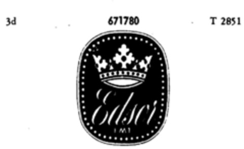 Edsor FMT Logo (DPMA, 20.05.1954)