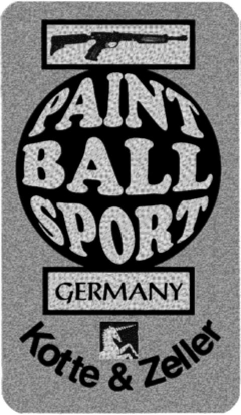 PAINT BALL SPORT GERMANY KOTTE & ZELLER Logo (DPMA, 22.02.1993)