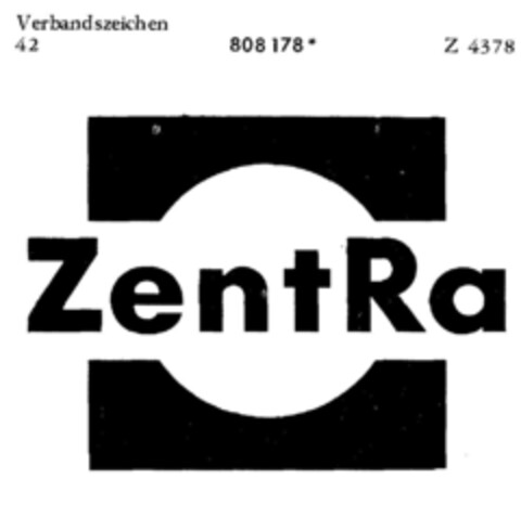 ZentRa Logo (DPMA, 09.04.1965)