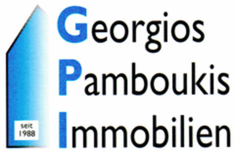 Georgios Pamboukis Immobilien seit 1988 Logo (DPMA, 23.06.2000)