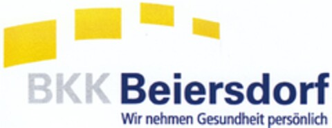 BKK Beiersdorf Wir nehmen Gesundheit persönlich Logo (DPMA, 10.07.2008)