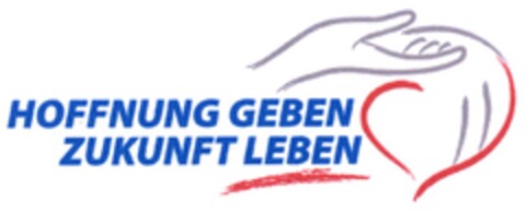 HOFFNUNG GEBEN ZUKUNFT LEBEN Logo (DPMA, 19.01.2009)