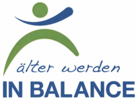 älter werden IN BALANCE Logo (DPMA, 01/18/2016)